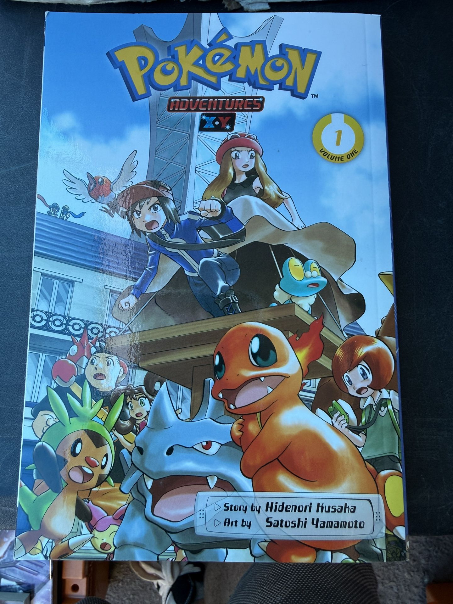 Pokémon X And Y Adventures Manga Complete Set Books 1-4