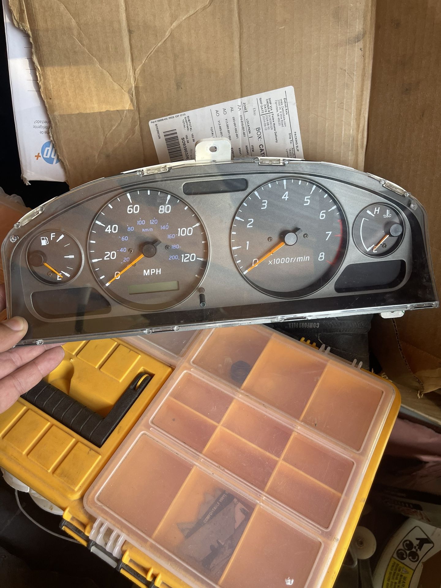 Nissan Sentra Cluster