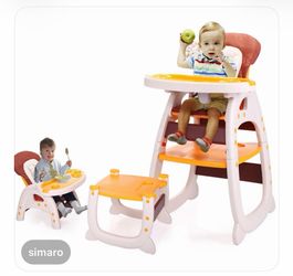 JAXPETY 3-in-1 Convertible Baby High Chair – Great Condition!