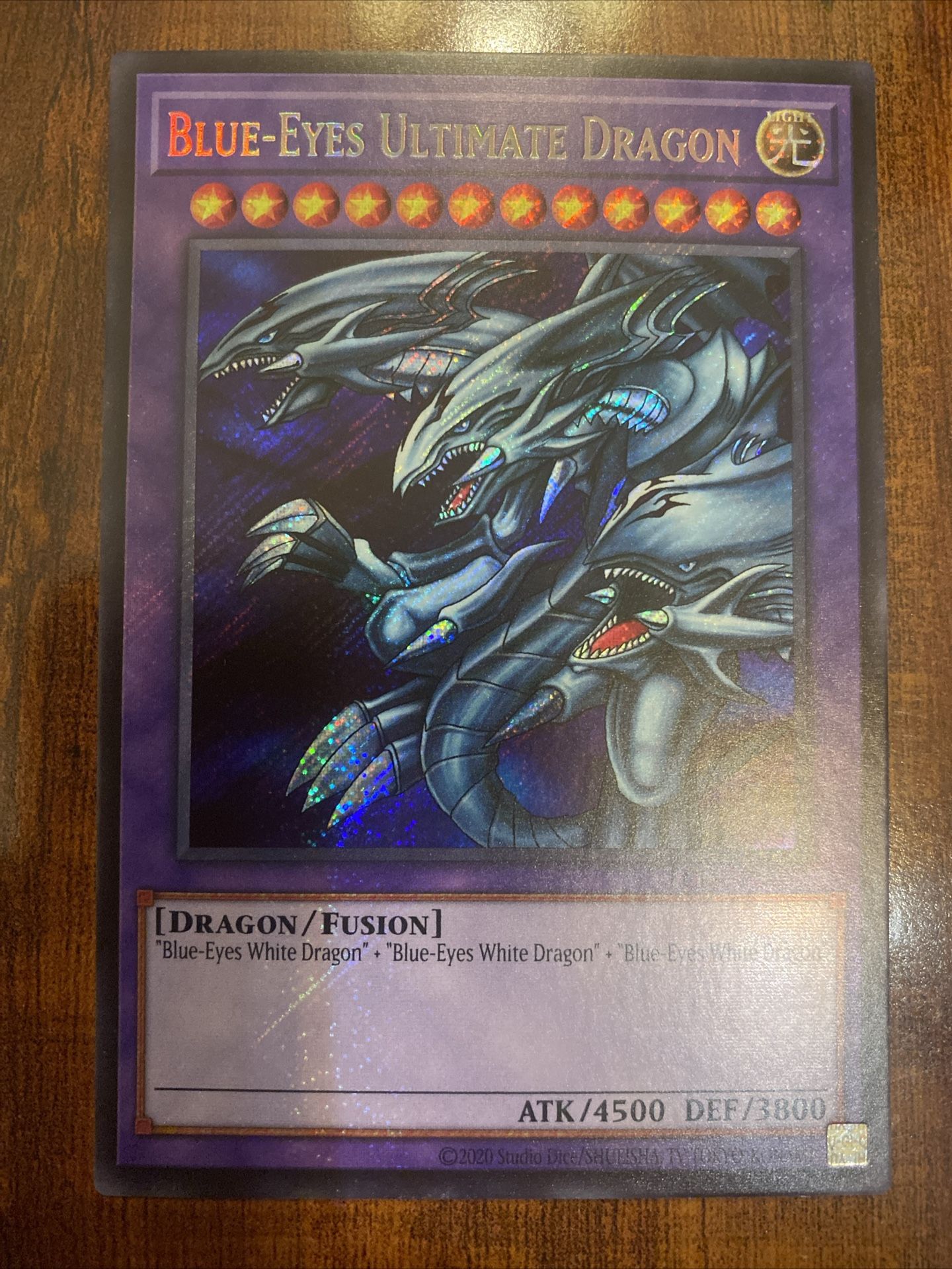 Pokemon Blue-Eyes Ultimate Dragon LCKC-EN057 Legendary Collection Kaiba NM