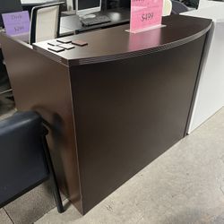 4ft Reception Desk. 