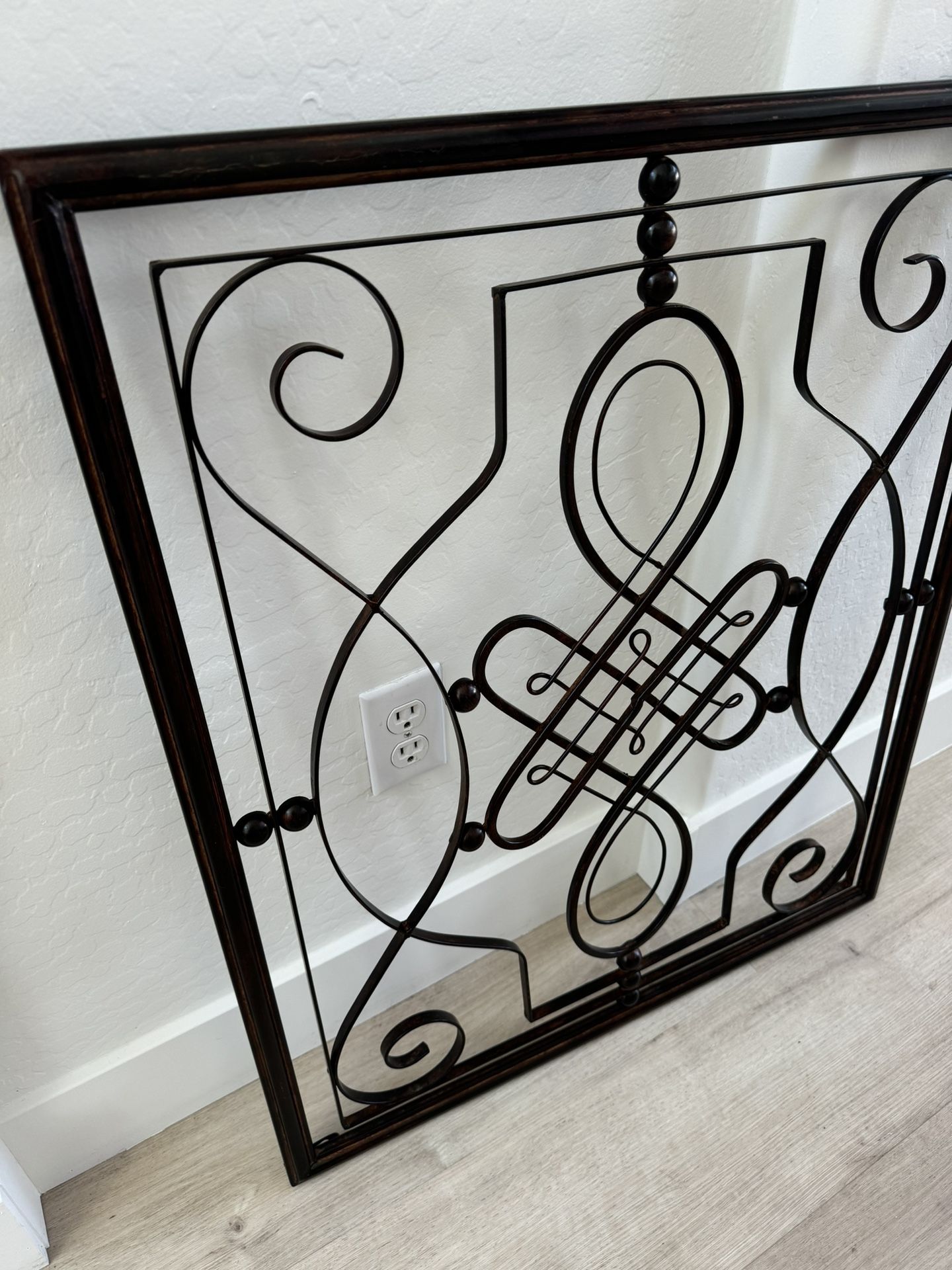 Solid Iron Wall Decor / Home Decor Indoor Or Outdoor 