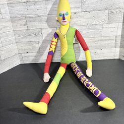 Vintage Las Vegas Cirque De Soleil "O" Clown 23" Stuffed Plush 1995
