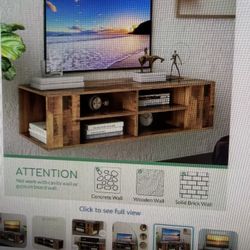Floating TV Stand Self (Media Console)