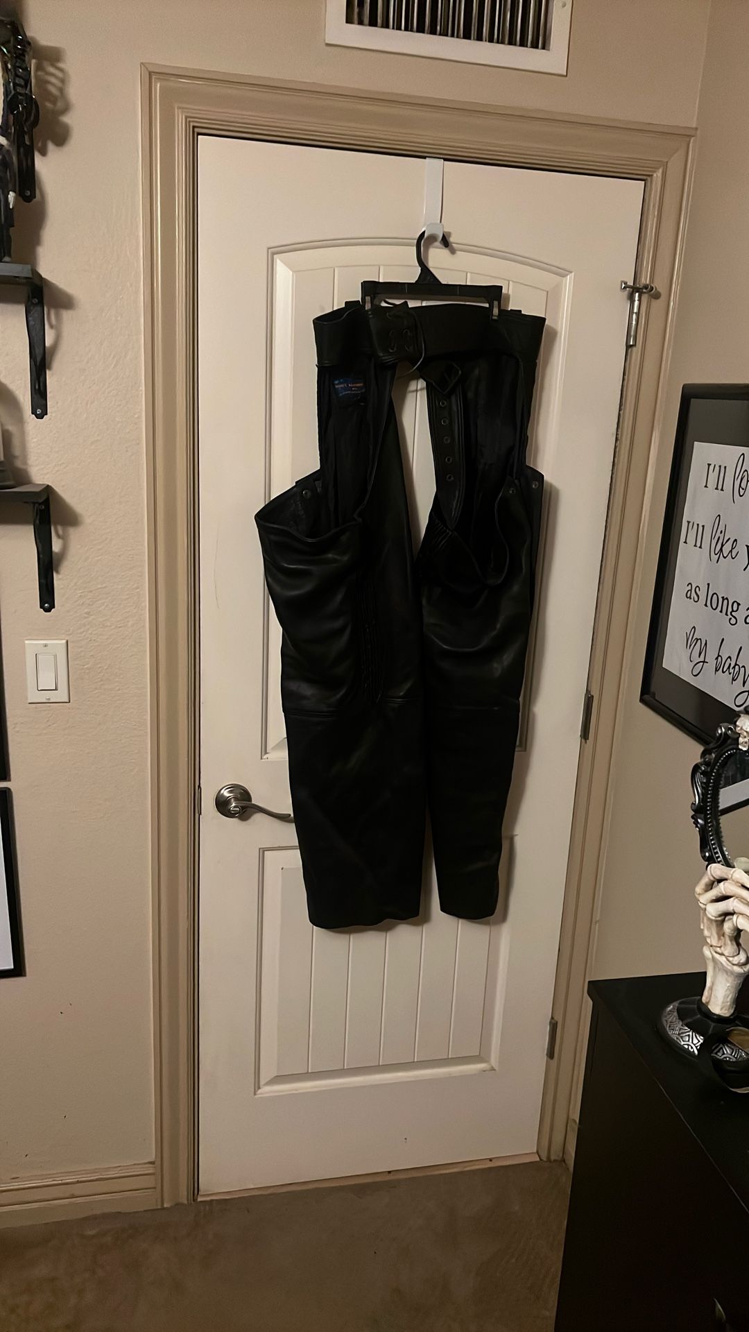7XL Vance Leather Motorcycle Riding Chaps