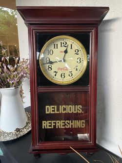 Coca-Cola clock