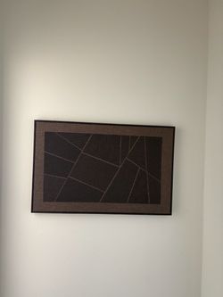 Framed canvas wall art