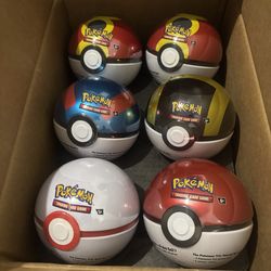 Pokémon cards , poke balls