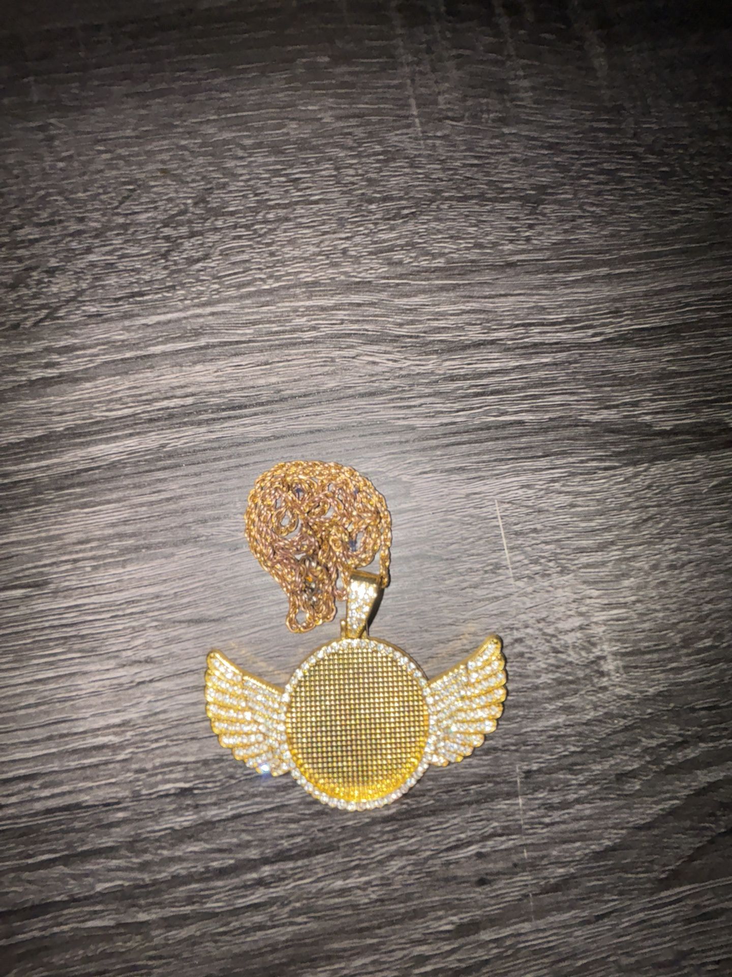 Circle Chain Pendant (Gold) (Sold The Chain)