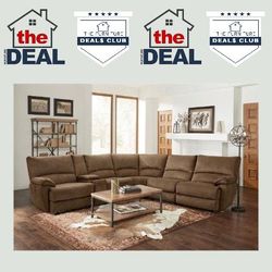 POWER RECLINE SECTIONAL: IN-STOCK CLEARANCE