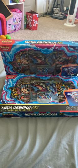 Pokémon mega greninja ex premium collection