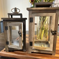 Decorative candle holders 