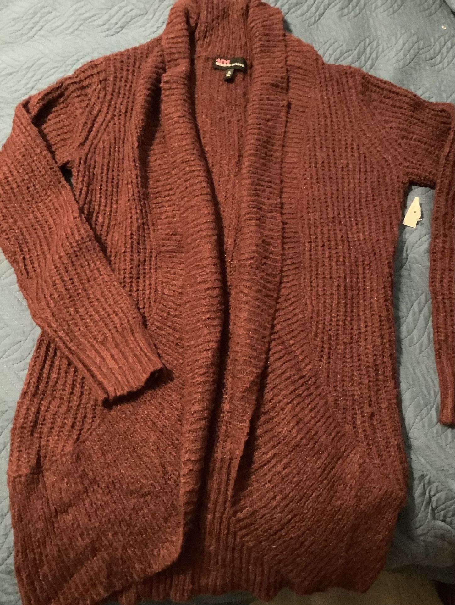New Medium Length Cardigan Light Sweater Jacket 