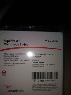 Microscope slides