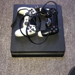 PS4 Used With 2 Controllers