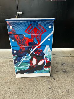 SpidermAn dresser available in different cartoon