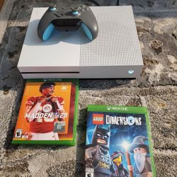 Xbox One S 4k 1tb With 12 Games.