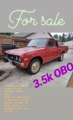 1973 DATSUN 620 for Sale in Moreno Valley CA OfferUp