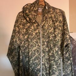 2006 Nike Windbreaker Brand New Camo And Chrome 