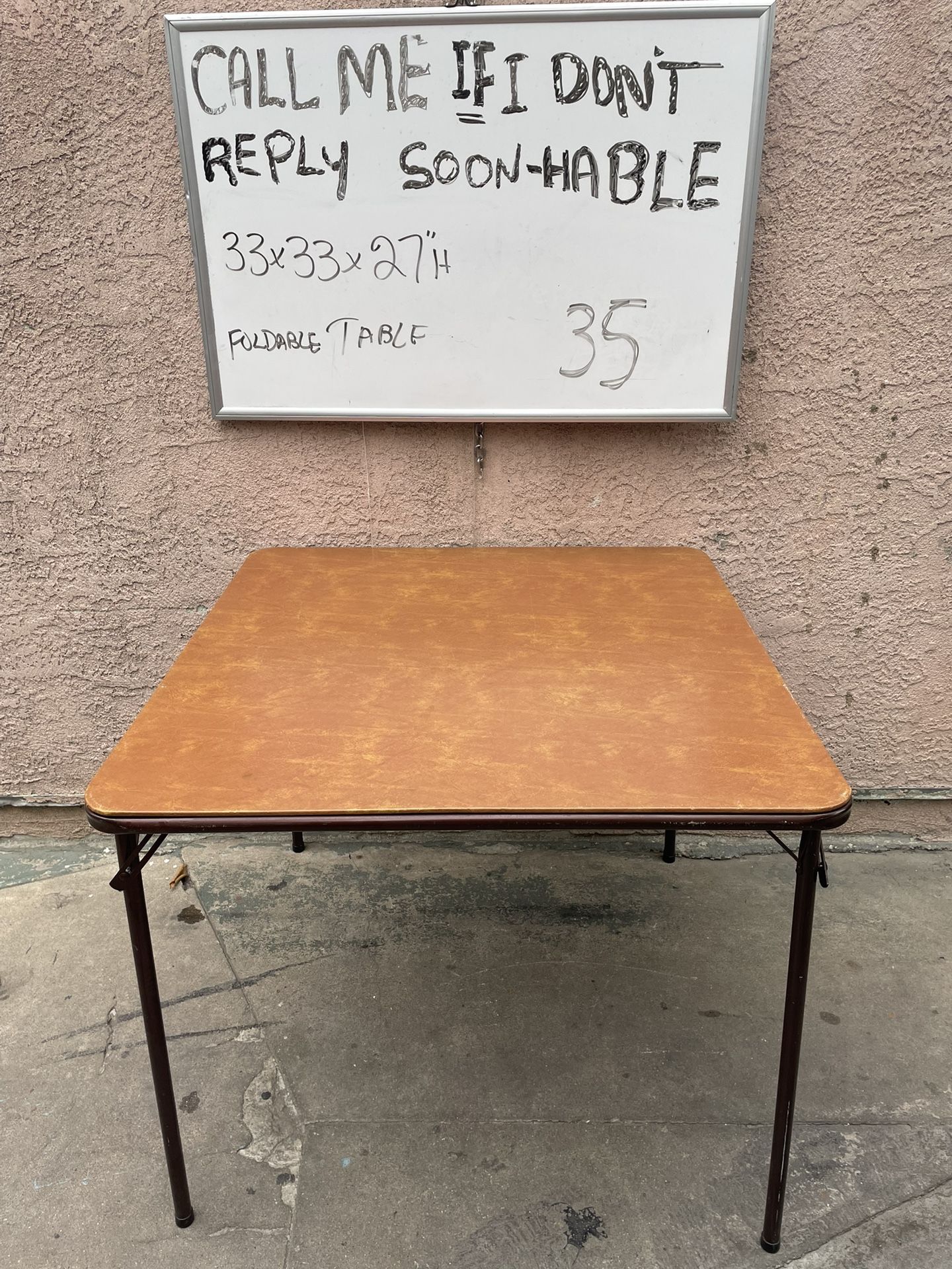 Foldable Table