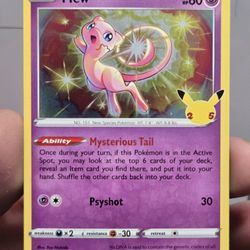 Mew Celebrations  Pokemon Card 