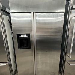 GE Profile Stainless Steel Built In 48 Inch Refrigerator