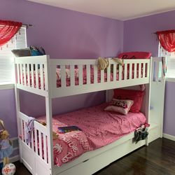 Bunk bed W/ Mattress  Negotiations allowed