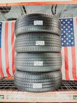 P235/55RF19 BRIDGESTONE ECOPIA HL422 ALL SEASON 235/55R19 RUN FLAT SUV USED TIRES 235 55 19 LEASE RETURN SPECIAL  P235/55R19 GOMAS LLANTAS NEUMATICOS 