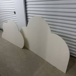 Extra Large Nursery Cloud Wall Decor Panels 60” & 70”