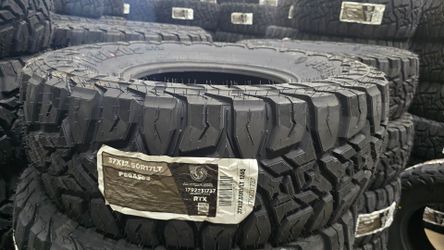 New Tires LT 37x12.50R17 Pegasus RTX 8ply LRD $239 each