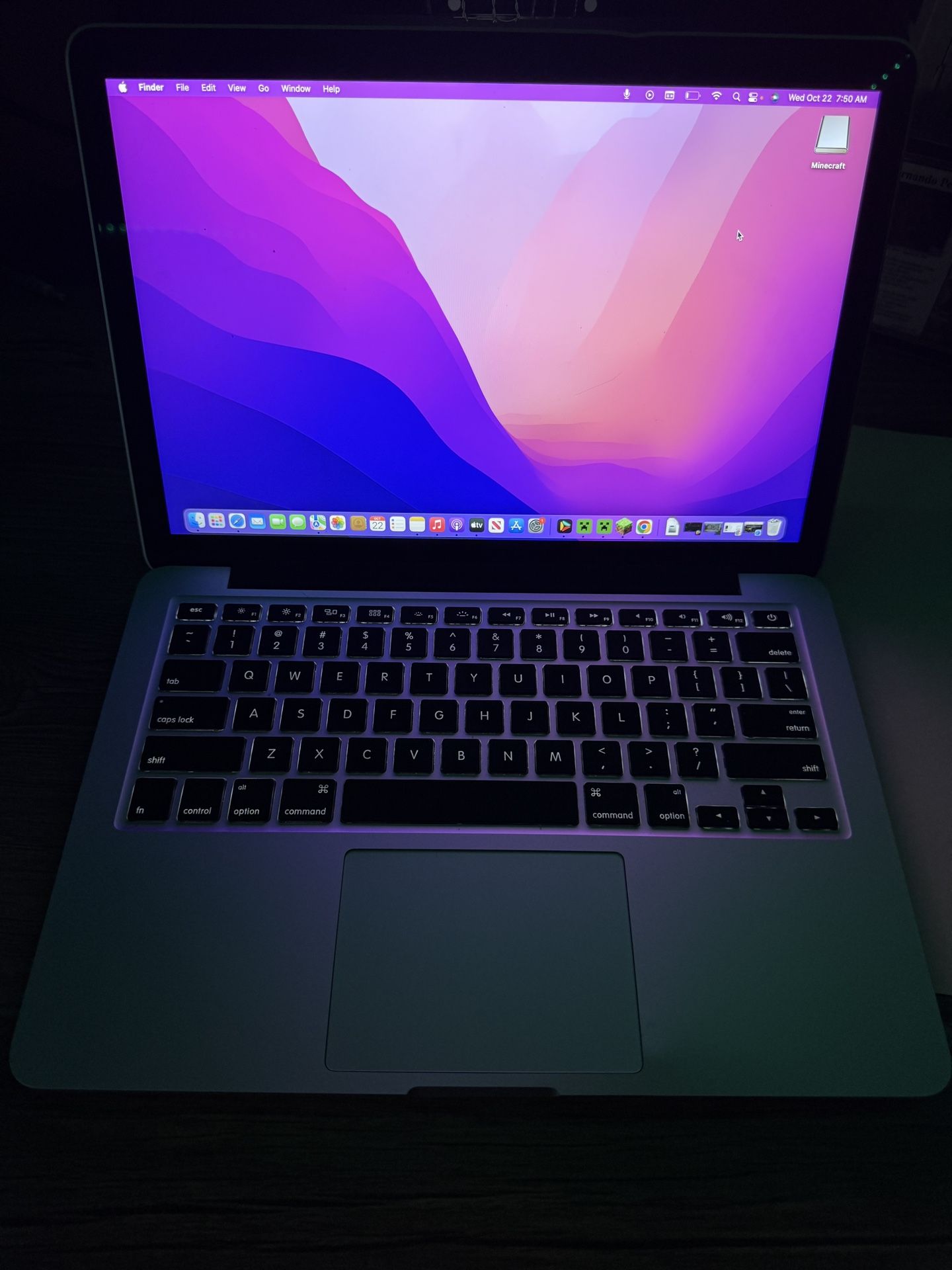 Apple MacBook Pro 13.3-Inch Laptop with Retina Display (3.1 GHz dual-core Intel Core i7 processor, 16 GB RAM, 1TB SSD hard drive) (Renewed)