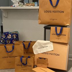 Louis Vuitton Store Paper Bags