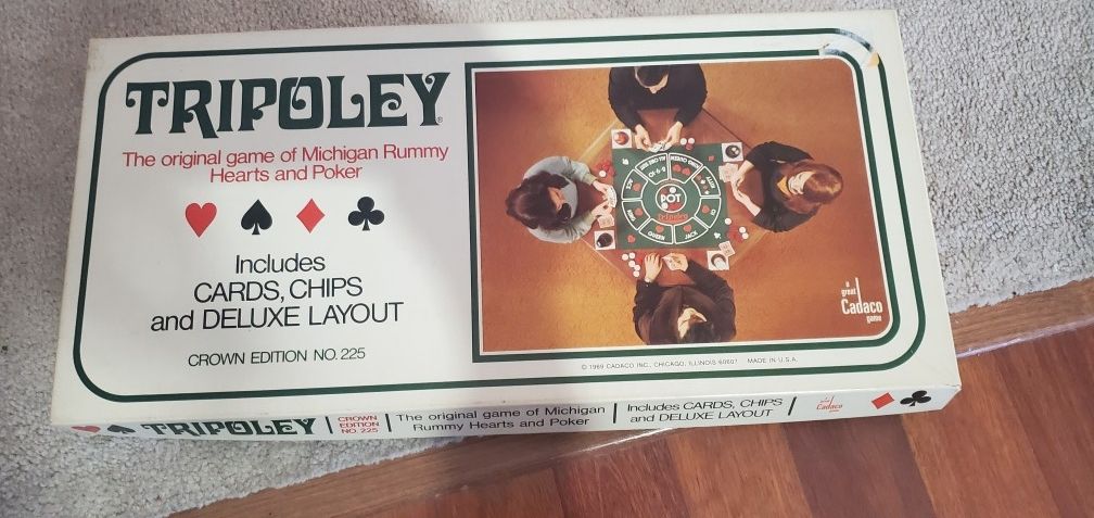 TRIPOLEY VINTAGE CARD GAME