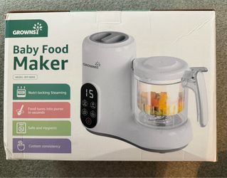 Grownsy Baby Food Maker - Grey