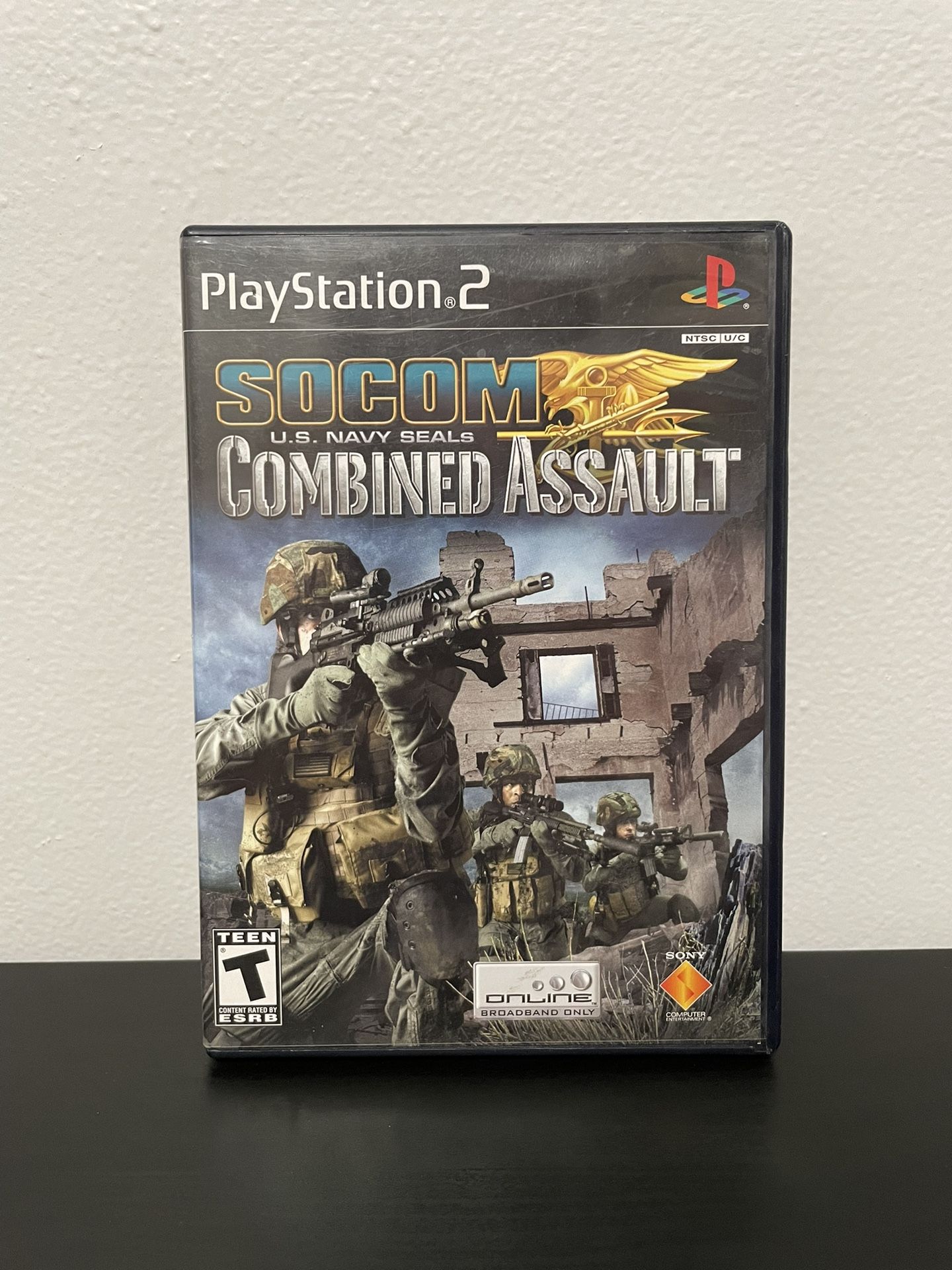 SOCOM US Navy Seals Combined Assault PS2 PlayStation 2 Video Game 2006