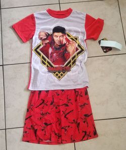 New Shang-Chi Boys Pajamas. Size 8