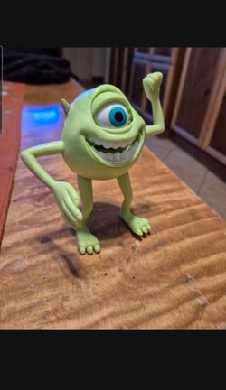 Monsters Inc. Mike Wazowski McDonald's Happy Meal Figure 5" Tall