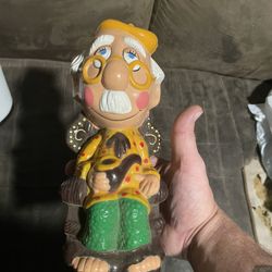 Old Grandpa  Piggy Bank