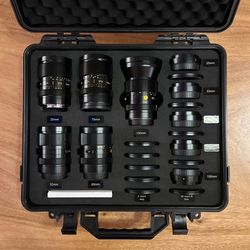 Cooke SP3 Full-Frame 5 + 1 adapter Lens Prime Set (18 + 25/32/50/75/100mm, Sony E)