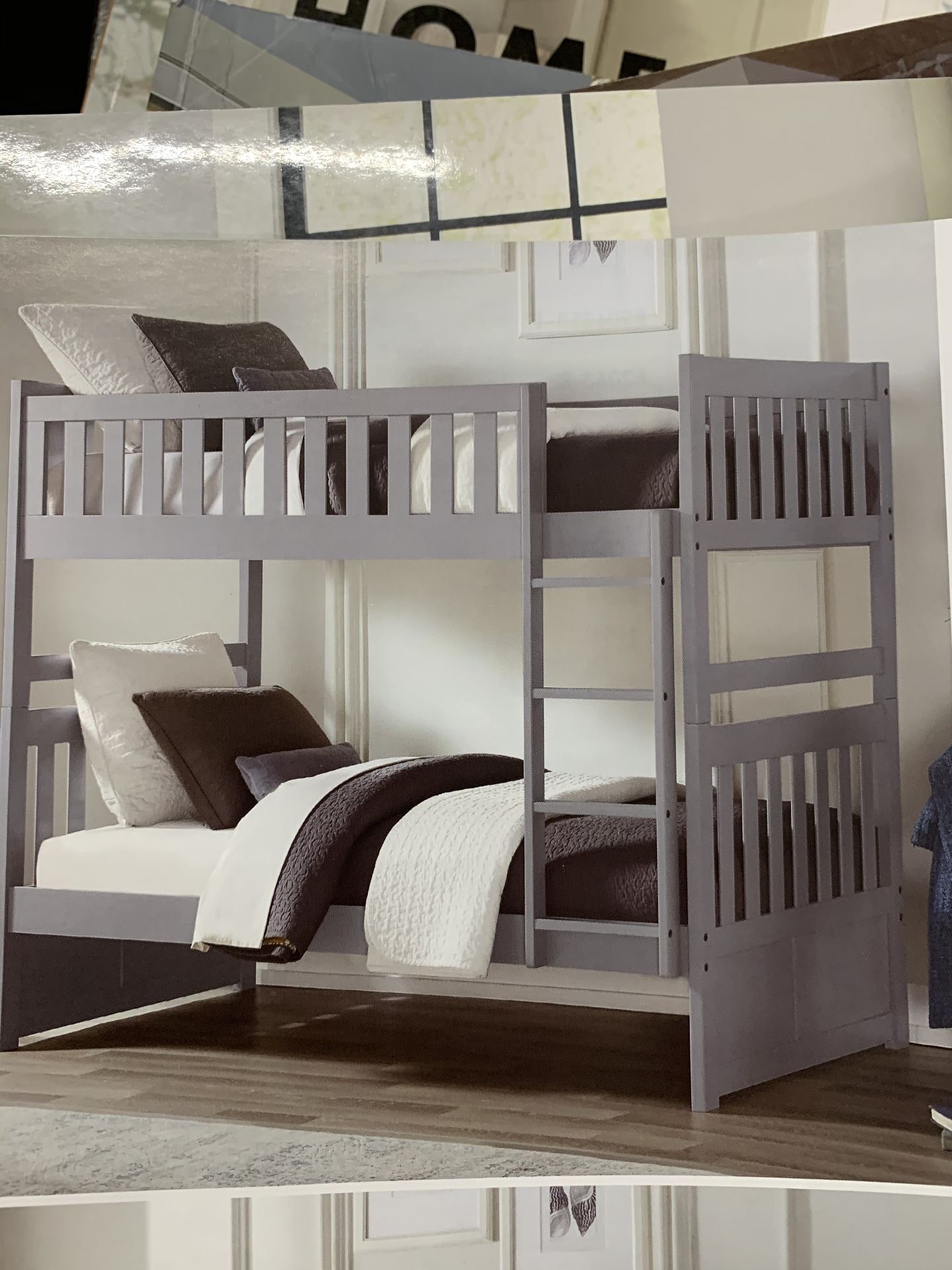 Twin over twin bunk bed ON SALE