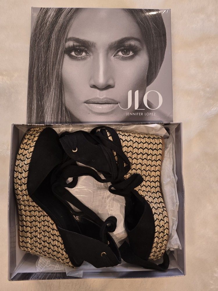 Jlo Women’s Platform Wedges Sandals Size 10