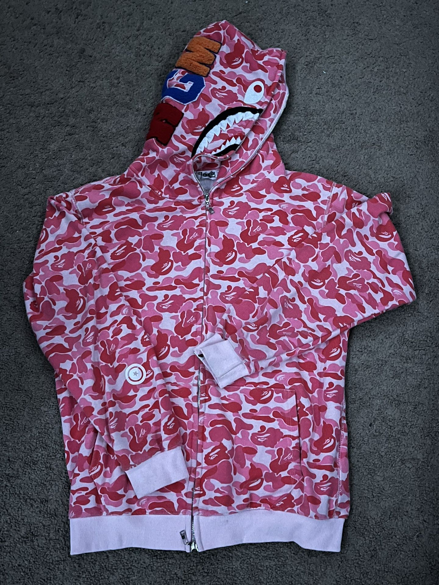 Pink Camo Bape Jacket