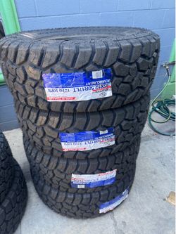 35x12.50r17 Atlander tires nuevas con 50.000 millas de garantía las 4