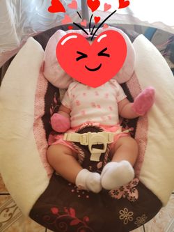 Baby girl fisher price swing