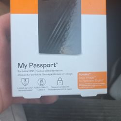 WD My Passport 6TB Portable External Hard Drive