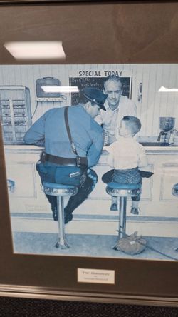 Norman Rockwell 'The Runaway' Framed Print