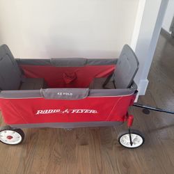 Radio Flyer EZ Fold 2 Seat Wagon 