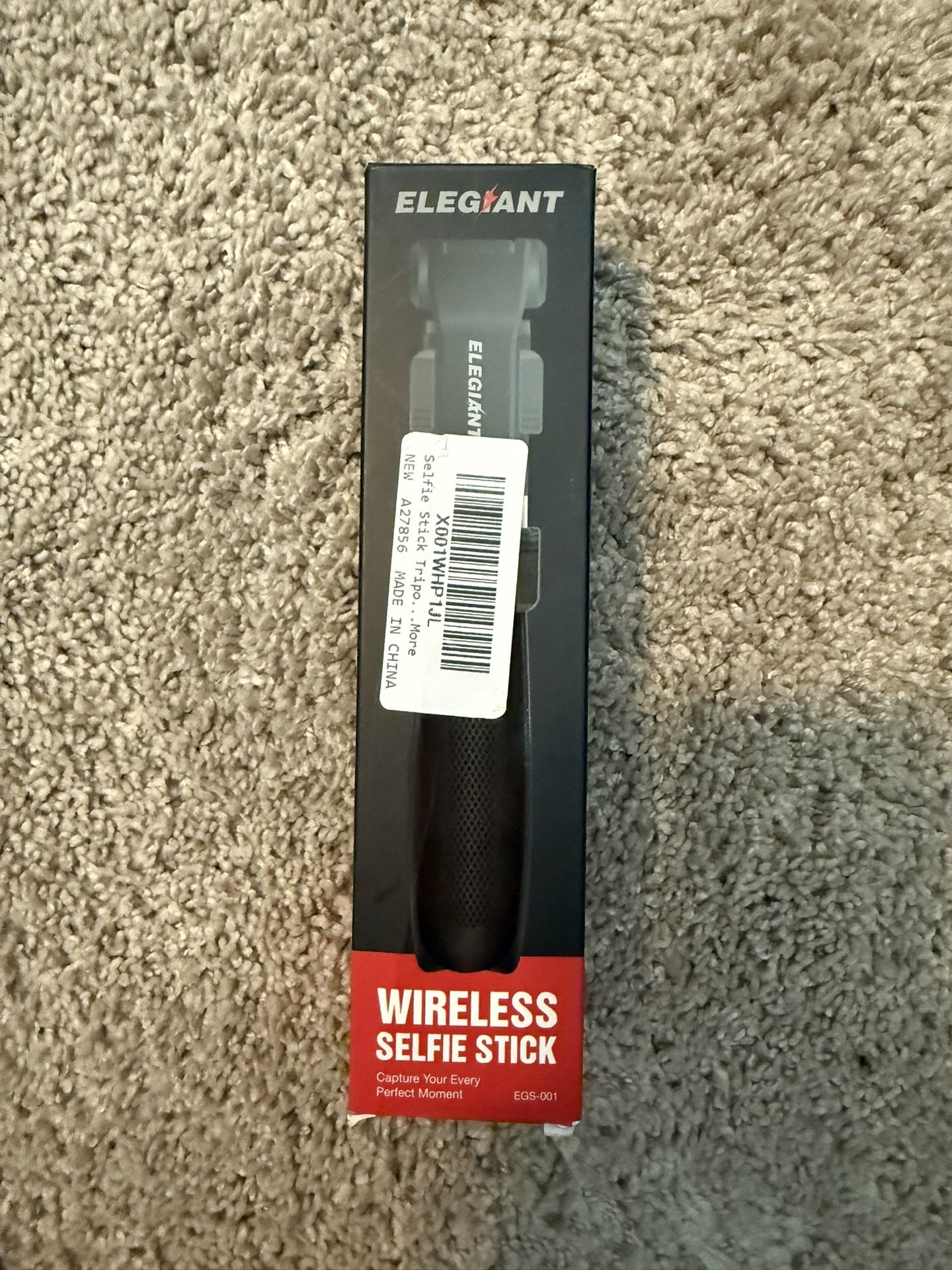 NIB Elegiant Wireless Selfie Stick With Tripod