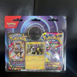 NEW AND SEALED Pokemon 2-Pack Blister [Raikou] (3-tab) ME01 and ME02