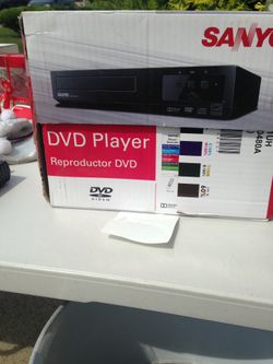 Sanyo dvd player